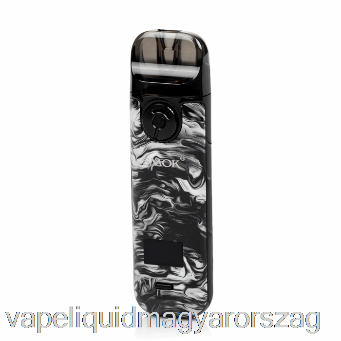 Smok Novo 4 25w Pod Kit Fluid Fekete Szürke Vape Folyadék